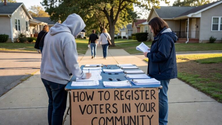 How to Register Voters in Your Community