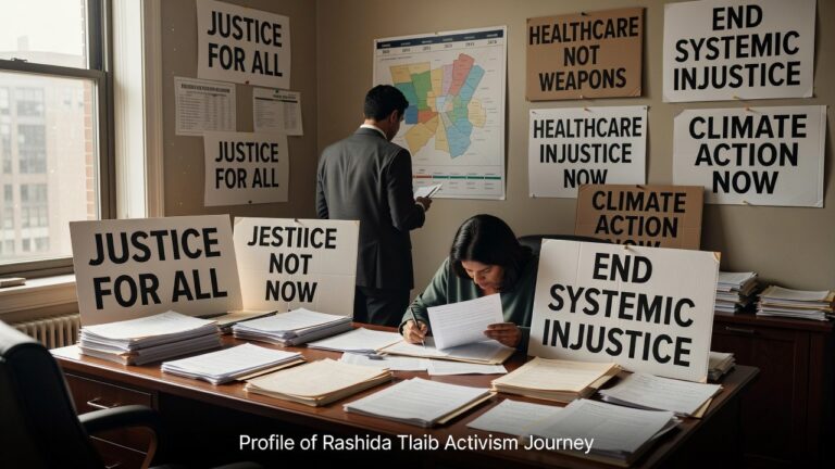 Profile of Rashida Tlaib Activism Journey